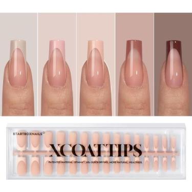 Imagem de Press on Nails btartboxnails XCOATTIPS French Gel Skin Tones