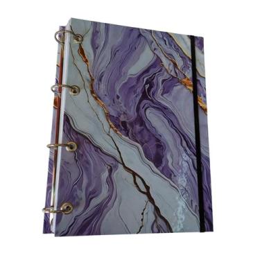 Imagem de Caderno - Capa Fichário A4 - várias arte (sem refil/folha) - Moments P