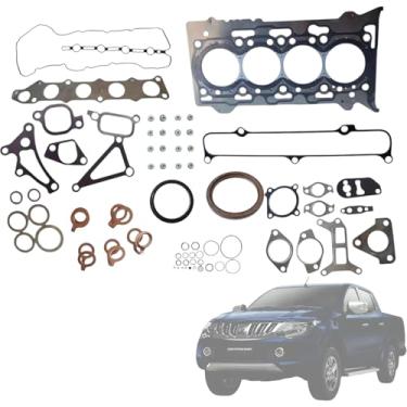 Imagem de Jogo de Junta do Motor para Mitsubishi 4N15 2.4 16V Diesel – L200, New Triton, Pajero Sport | Peça Nova e Completo com NF-e