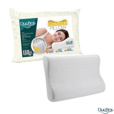 Imagem de Travesseiro Contour Pillow - Cervical - Conforto Na Coluna - Duoflex