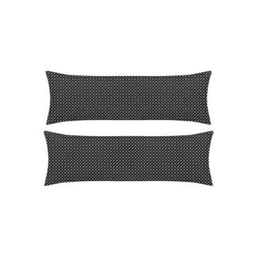 Imagem de Kit 2 Fronhas Toque Acetinado 40x130 Altenburg Anti-Pilling, Slim Pret