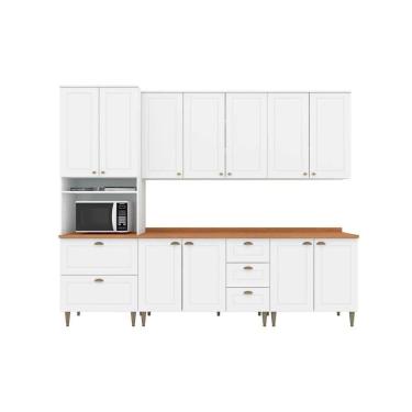 Imagem de Cozinha Com Pés 7 Peças C5p60 Branco