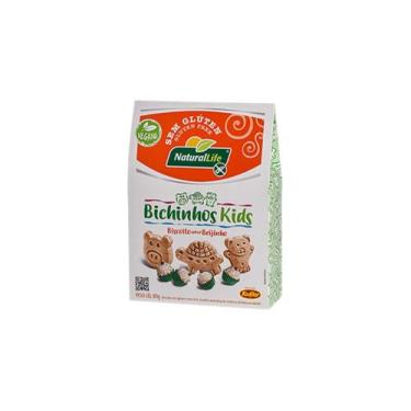 Imagem de Biscoito Bichinhos Kids Sabor Beijinho Vegano Sem Glúten 80g - Kodilar