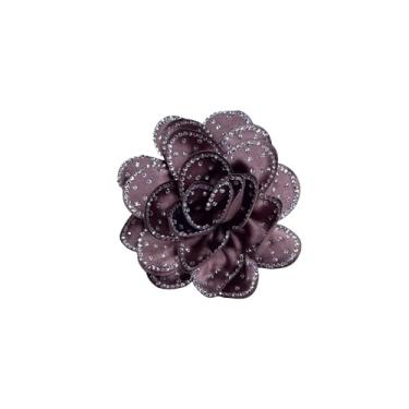 Imagem de Broche grande de flor de rosa strass broche de lapela para mulheres dela moda elegante cristal camélia broches florais broche para vestidos terno roupas acessórios joias flor na lapela casamento 100