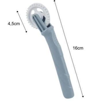 Imagem de Cortador de Massas Carretilha Keita Fecha e Corta Pastéis, Risoles - d