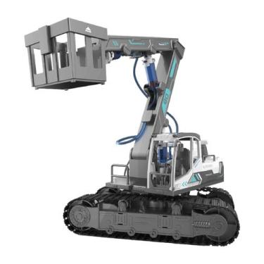 Imagem de Brinquedo Diy Trator Cesto Aéreo Hidráulica Kit Com 127 Peças - ROXO