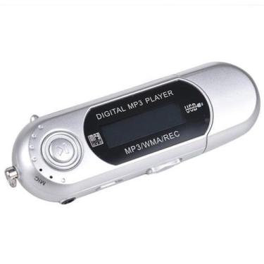Imagem de Mp3 Player LCD USB Gravador de Voz Branco - Lightbek Official Store