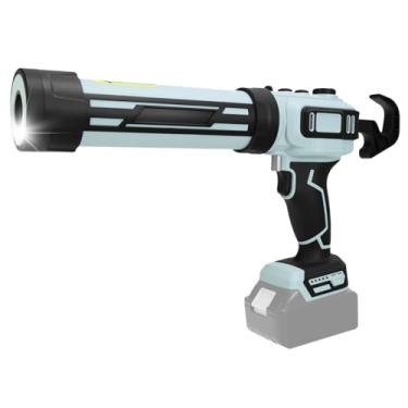 Imagem de Pistola de calafetagem sem fio para baterias Makita de 18 V, pistola de calafetagem sem gotejamento com luz LED, 300 ml, pistola de calafetagem de ajuste de velocidade variável, ferramenta de
