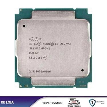 Imagem de Processador CPU Intel Xeon-E5 2697V3, 14 núcleos, 2,60 GHz, LGA 2011-3