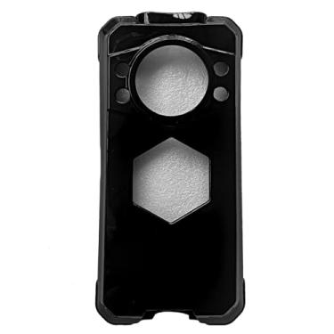 Imagem de TNKISRY Capa para capa de celular Cubot Kingkong Power 5 [6,9 polegadas], capa macia de TPU protetora preta, posição precisa do orifício