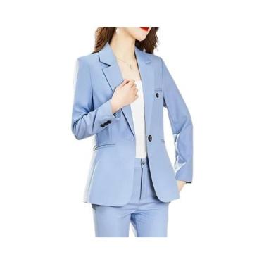 Imagem de Conjunto De Calça Feminino De Manga Longa Para Trabalho Profissional E