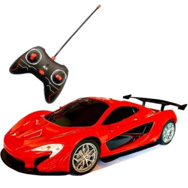 Imagem de Carro de Controle Remoto, Modelo Esportivo McLaren, Vermelho e Preto, Brinquedo com Controle sem Fio, para Crianças