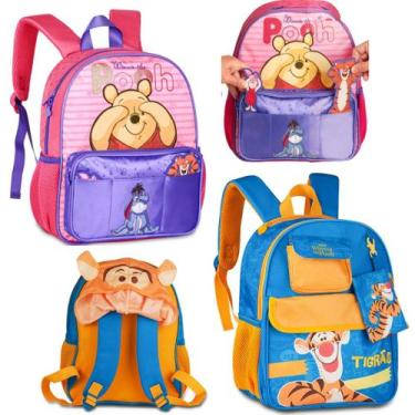Imagem de Mochila de Costas Oficial Tigrão Pooh e Seus Amigos (Disney)  13 - Cli