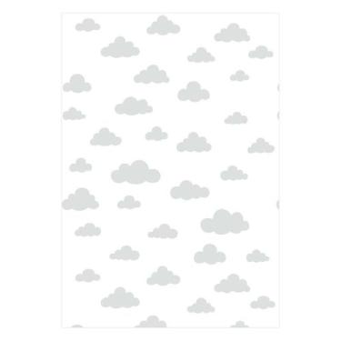 Imagem de Papel de Parede Decorativo Infantil Nuvens - Adesivo Autocolante 3M - 