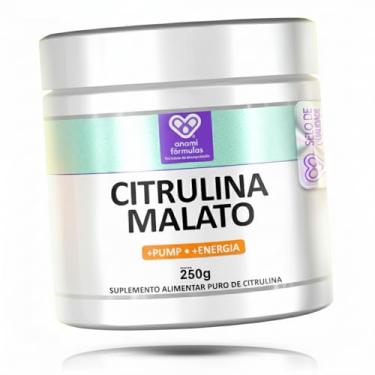 Imagem de L-Citrulina Malato Em Pó - Fórmula 100% Pura 250g