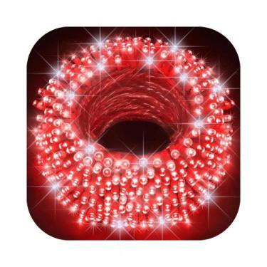 Imagem de Cordão 500 Leds Com Strobo 50 Metros Prova D'água Fio Multicolor Natal