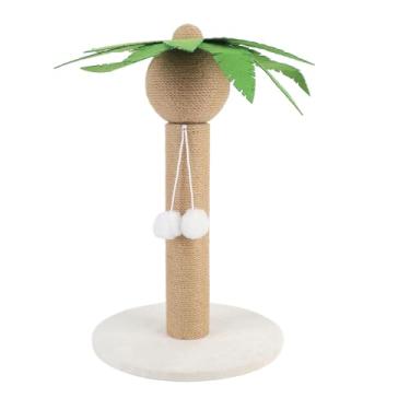 Imagem de aqxreight Poste Elegante para Arranhar Gatos Com Sisal e Torre de árvore Interna Com Design que Economiza Espaço para Gatinhos e Gatos