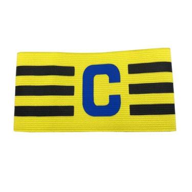 Imagem de Faixa de Capitão Braçadeira Elástica Ajustável - Estilo Boleiro, Amare