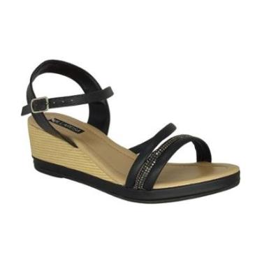 Imagem de Sandália Villa Rosa Salto Médio Anabela-Feminino