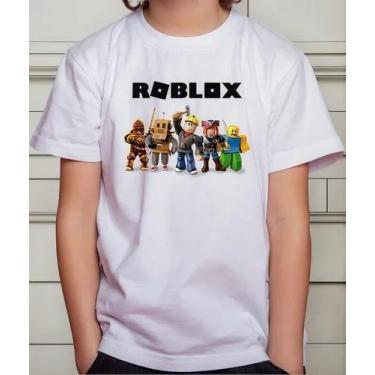Imagem de Camiseta Camisa Infantil Juvenil Gamer Roblo ox Menino Menina 100% Alg