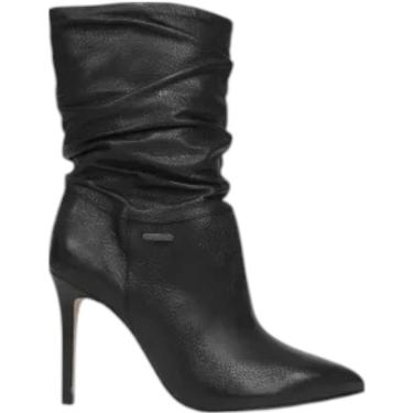 Imagem de Bota Cano Baixo Feminina Casual Salto Alto Bico Fino Bottero 347004