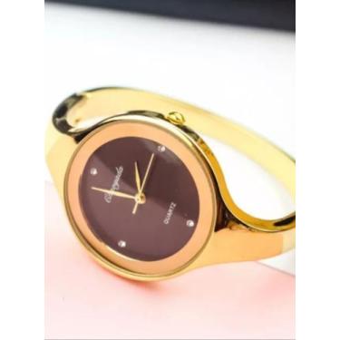 Imagem de Relógio Feminino Casual Bracelete Aço Inox Analóg. - Fashion Clock, Do