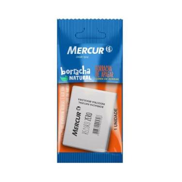 Imagem de Borracha Mercur Record Zero Branca, UNICA