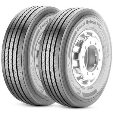 Imagem de Kit 2 Pneu 295/80R22.5 Continental Conti Hybrid HS3 152/148M