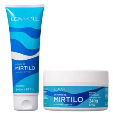 Imagem de Kit Shampoo e Mascara Extrato de Mirtilo Lowell