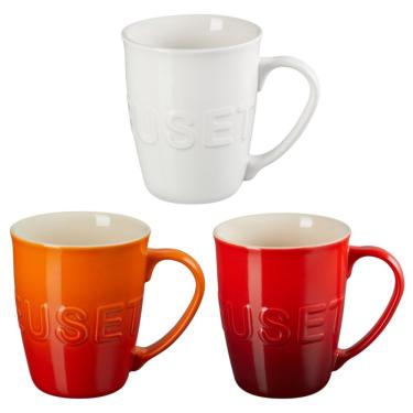 Imagem de KIT LE CREUSET 3 CANECAS BOZEMAN EM CERÂMICA COLORIDAS