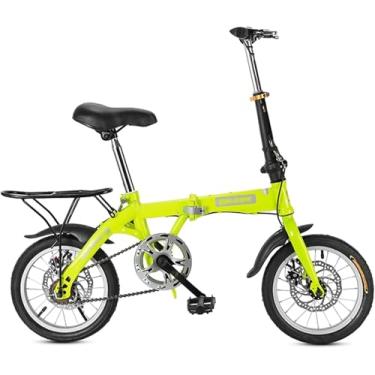 Imagem de Mini Bicicleta Dobrável, Bicicleta Leve Com Freios A Disco Duplos E Rack Traseiro Para Adultos, B, 20inch