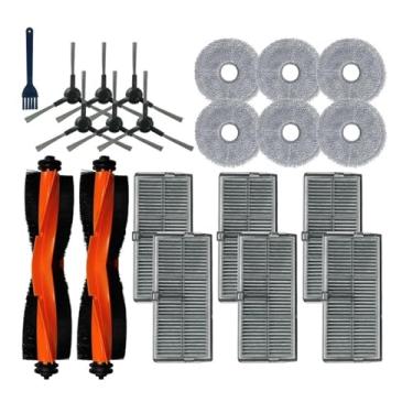 Imagem de Mop Cloth Dust Bags Parts Compatible With Dreame L10s Pro Ultra Heat / X30 Ultra / X30 Pro Vacuum Cleaner Hepa Filter Roller Side Brush(Set23)