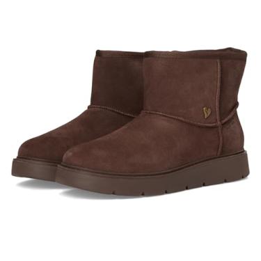 Imagem de Skechers Bota de neve feminina Keepsakes Cozy Shorty Hands Free Slip-ins, Chocolate, 39
