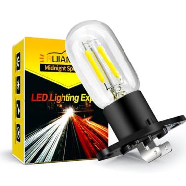 Imagem de Ruiandsion Lâmpada de micro-ondas Z187 Base 110V 120V 25W Lâmpada LED para lâmpada universal de forno de pêra, branca, não regulável