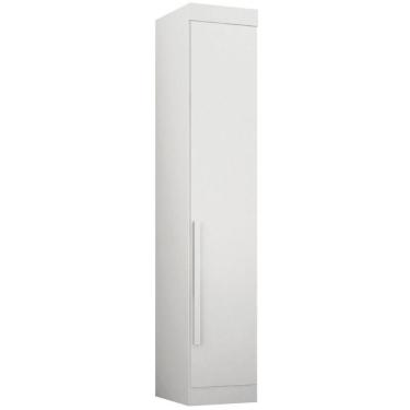 Imagem de Guarda Roupa Modulado Individual Orion Branco 1 Porta Leifer Móveis
