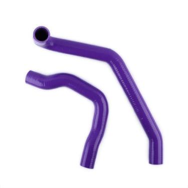 Imagem de XAJINGSU Kit de mangueira de tubo de refrigeração de radiador de silicone 2 peças para Nissan 240sx Ka24de S13 1989-1994 3 camadas (espessura de 4,5 mm) 11 cores (roxo brilhante)