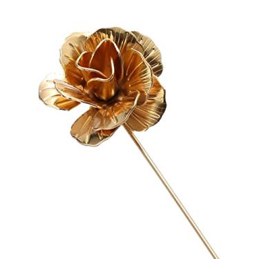 Imagem de Broche de lapela para homens, alfinetes de gravata para homens, alfinetes de lapela masculinos para casamento, alfinetes de lapela dourados para ternos chapéus, cachecóis, alfinetes de chapéu de prata