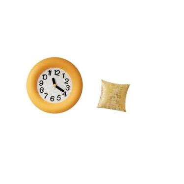 Imagem de Fenteer Relógio de Parede Silencioso E Contemporâneo E Elegante Capa de Almofada para Decoração Moderna de Cozinha, Sala de Jantar, Quarto, Sala de Estar, Esc
