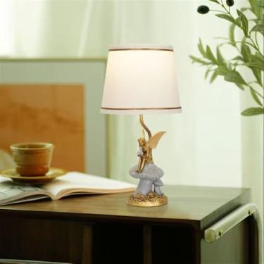 Imagem de Luminária de mesa LED de luxo contemporânea, inspirada na criatividade americana, ideal para sala de estar, quarto, escritório, casa de campo ou hotel (Estilo 219)