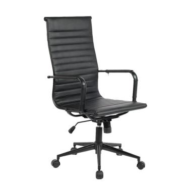 Imagem de Cadeira de Escritório Presidente Giratória com Relax New Best All-Black Preta