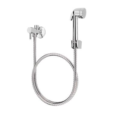 Imagem de Ducha Higiênica Blukit Confort Com Registro E Derivação Cromada