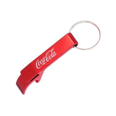 Imagem de Chaveiro Abridor Coca Cola De Garrafa E Lata Em Alumínio 6cm - Coca-Co