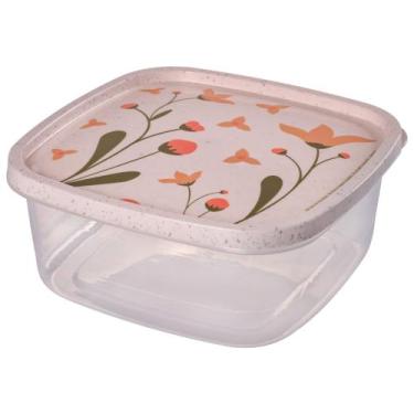 Imagem de Pote 1,6 Litros Plasútil Fitness Freezer Geladeira Atóxico Plástico Fr