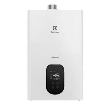 Imagem de Aquecedor de Água a Gás Electrolux Exaustão Forçada 22L GLP Digital Experience com CO Sensor (H22BG) - Bivolt
