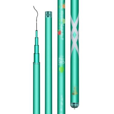 Imagem de Vara de Pesca de Viagem Vara de pesca taiwanesa, vara mão ultraleve e superdura, para carpa preta, selvagem, abrangente 28 tons para cabeça-grande(5.7M)