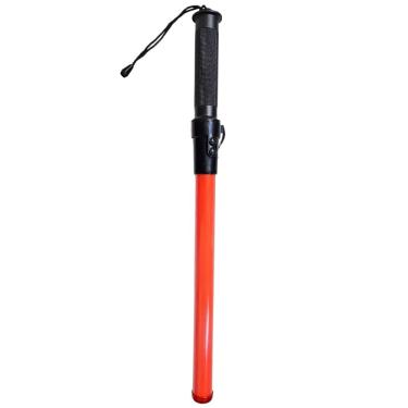 Imagem de Bastao Sinalizador Viario Apito Grande Segurança Transito Guarda Obra Emergencia Balizador Manobrista Estacionamento