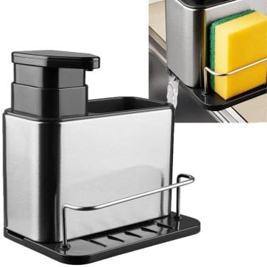 Imagem de Suporte Porta Detergente E Esponja Cozinha Design Funcional