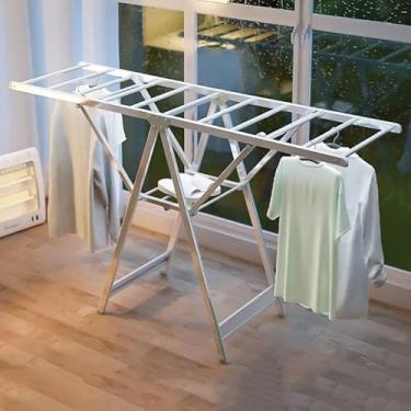Imagem de LULUMAIC Secador dobrável de grande capacidade: uma solução de economia de espaço para suas roupas