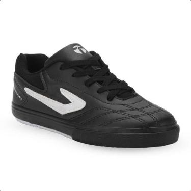 Imagem de Tenis Chuteira Topper Dominator Futsal Juvenil Infantil Tp0004, Preto,