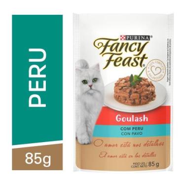 Imagem de Ração Úmida FANCY FEAST GOULASH Gatos Adultos Peru 85g